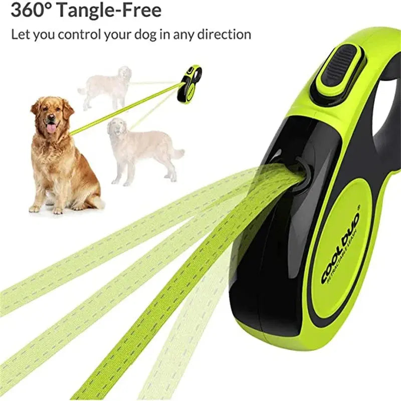 5M Luxury Pet Dog Leashes Retractable Dog Leash For Large  Medium Dogs Cat Puppies Accessories Small Automatic Extension Lanyard Nova Trendz
