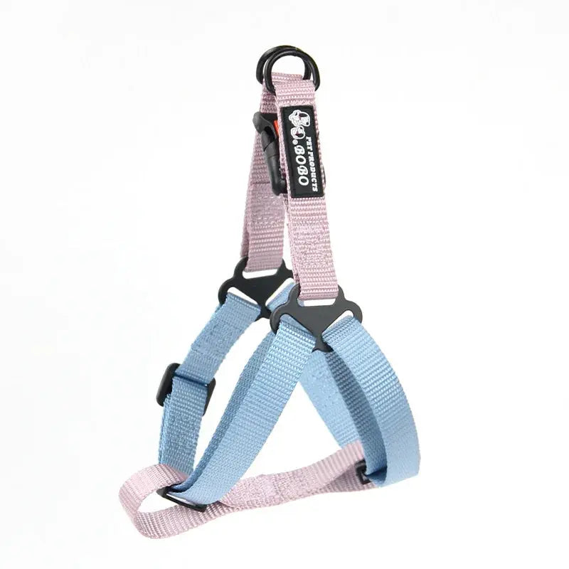 Adjustable Pet Harness for Small Medium Dogs Nylon Dog Harness Leash Set Puppy Harness Dog Accessories - Nova Trendz