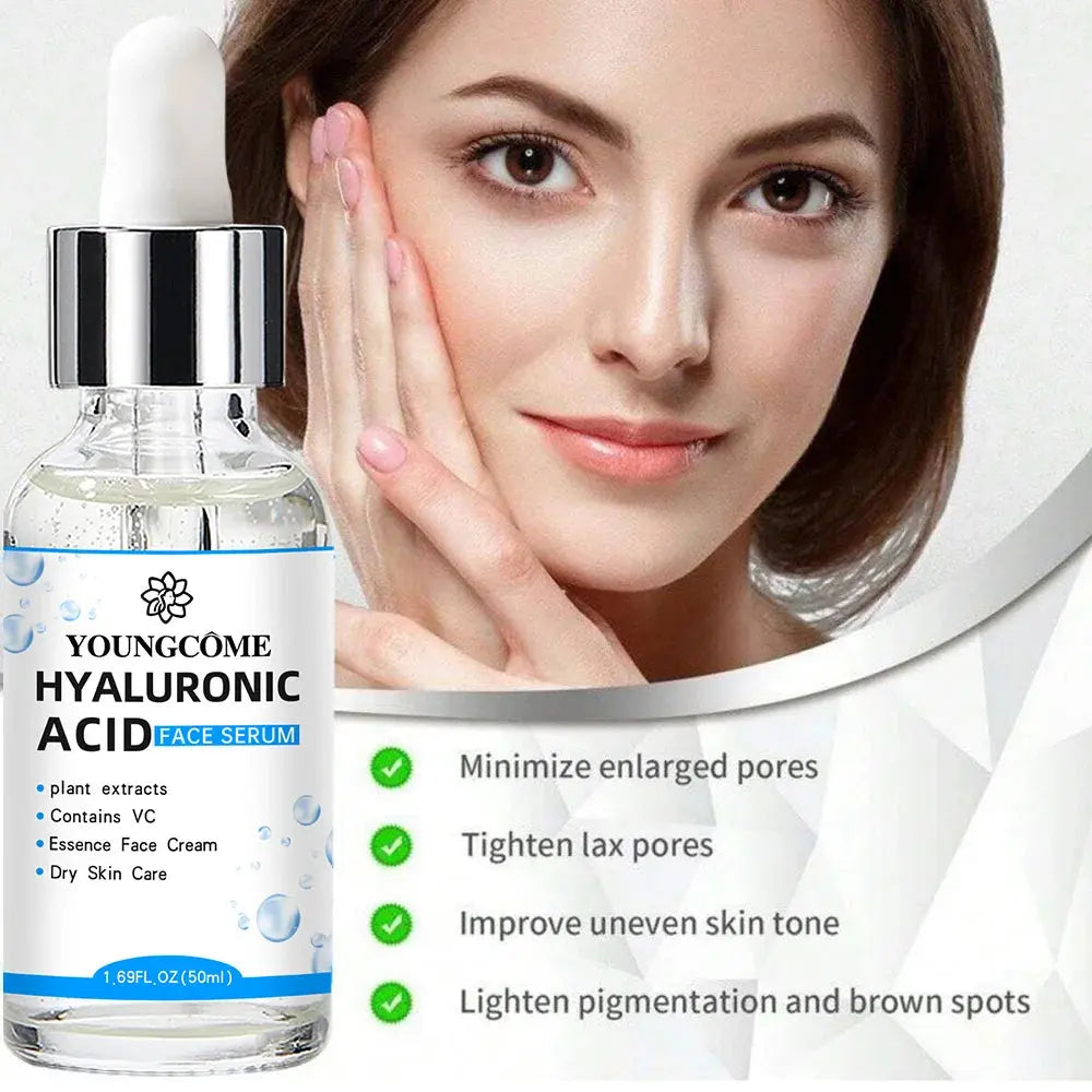 Hyaluronic Acid Facial Essence Deep Moisturizing Facial Skin Essence Korean Skin Care Products - Nova Trendz