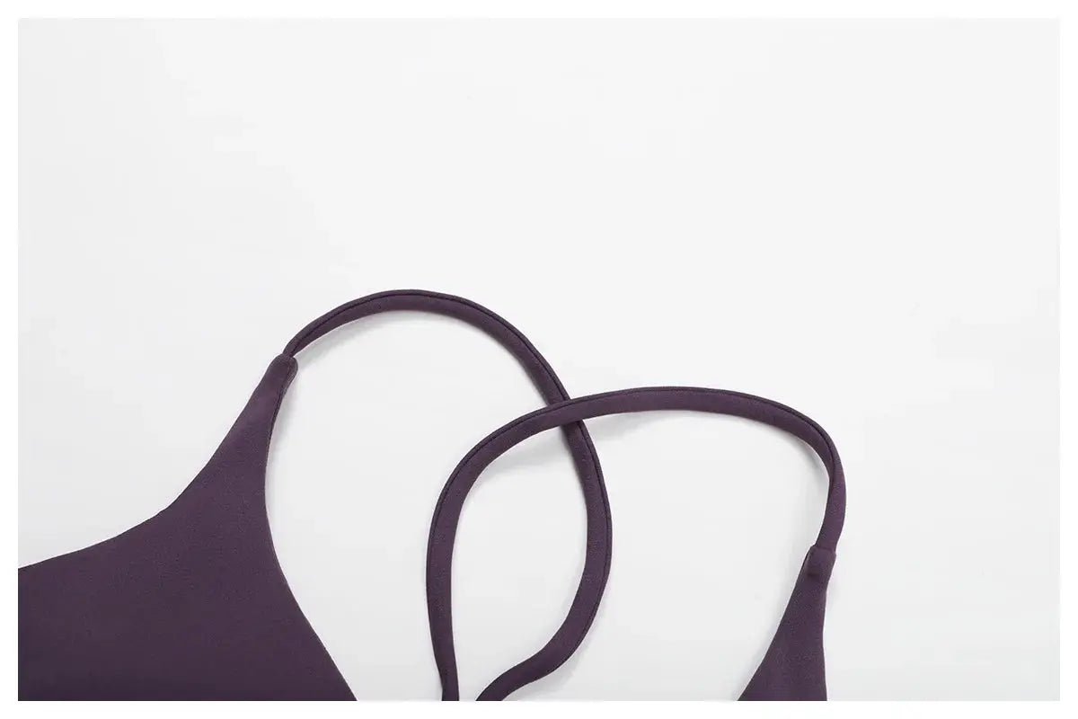 Hearuisavy Breathable Sports Bra Women Quick Drying ShockProof Gym Workout Top Casual Yoga Clothing Push Up Running Fitness Bras - Nova Trendz