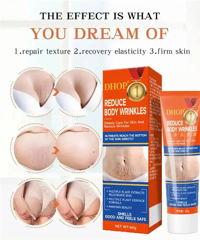 Stretch Marks Permanent Removal Cream Maternity Pregnant Women Pregnancy Anti-Winkle Smooth Repair Firming Skin Body Skin Care Nova Trendz