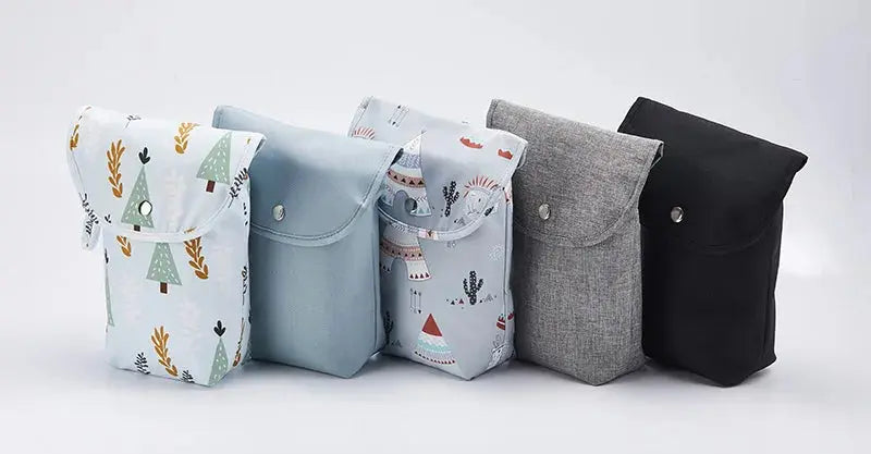 Baby Diaper Bag Waterproof Wet Dry Pack Mummy Storage Pouch Nappy Organizer Insert Tote Purse Travel Stroller Carry Bag Nova Trendz