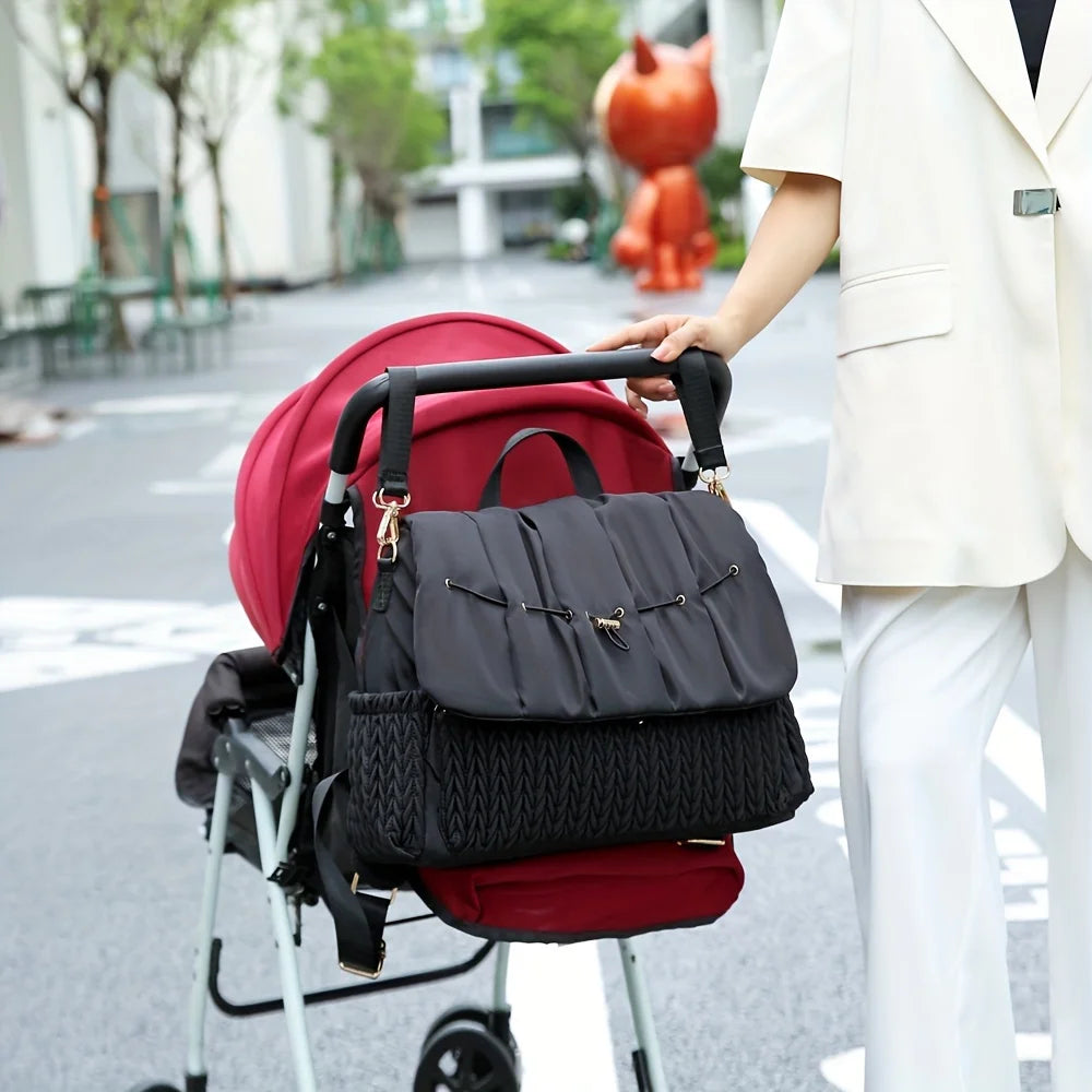 Large Capacity Mommy Diaper Bags Women's Hospital Newborn Nurse Bag Backpacks with changing mat Convenient Bab