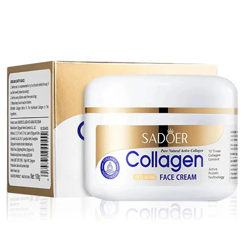 SADOER Collagen Skin Care Serie Collagen Facial Mask Moisturizing Anti-aging Repair Brightening Skin Facial Mask Facial Skincare Nova Trendz