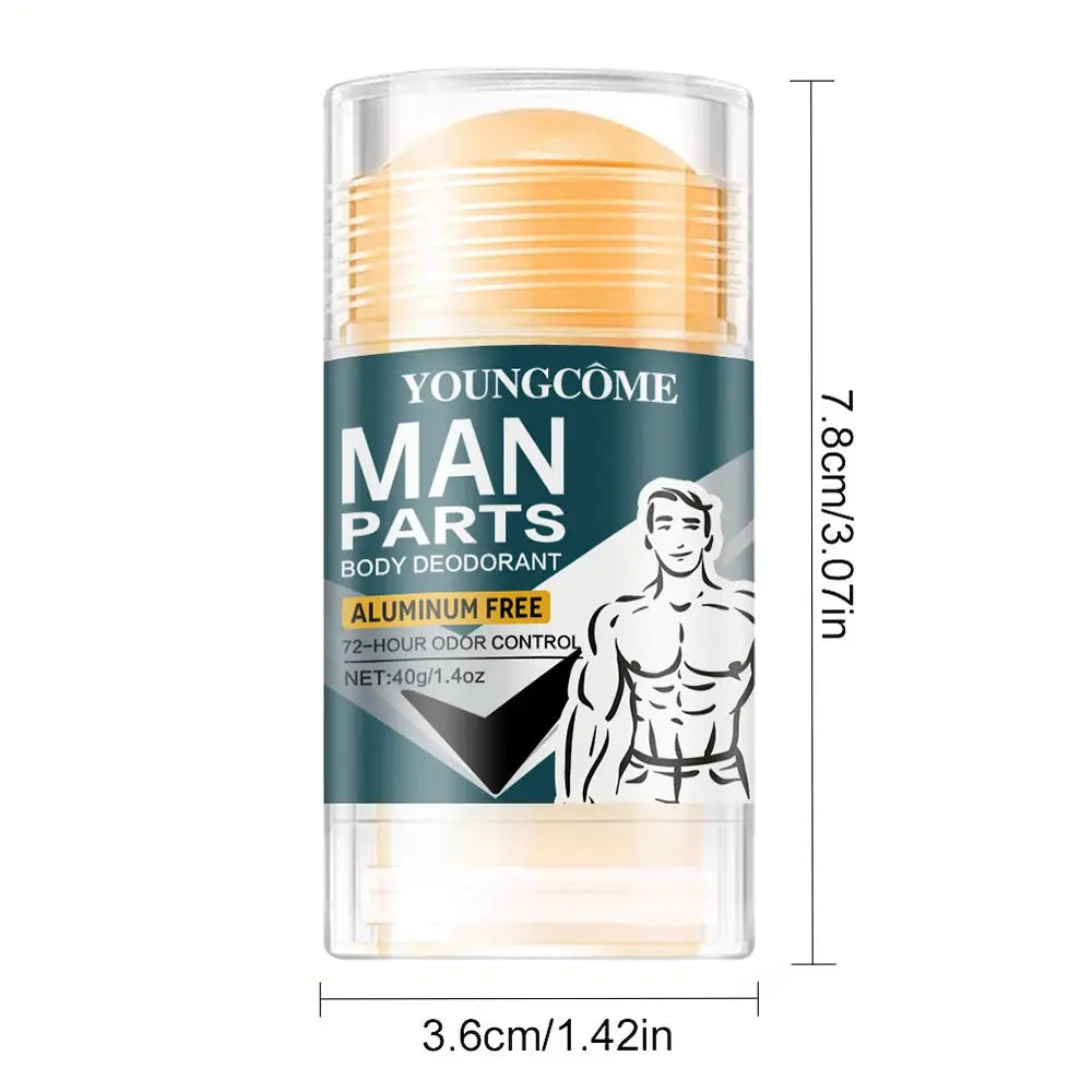 Men's Deodorizer Stick with 72 Hour Odor Control Removing Odor Increasing Favorability Refreshing Aroma Skincare Products Nova Trendz
