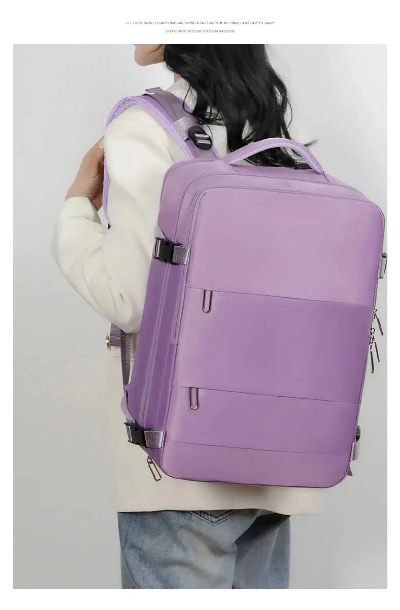 Mummy Bag Nappy Backpack Large Capacity Multifunction Cabin Bag with Shoe Storage Multilayer Separation Waterproof Diaper Bags Nova Trendz