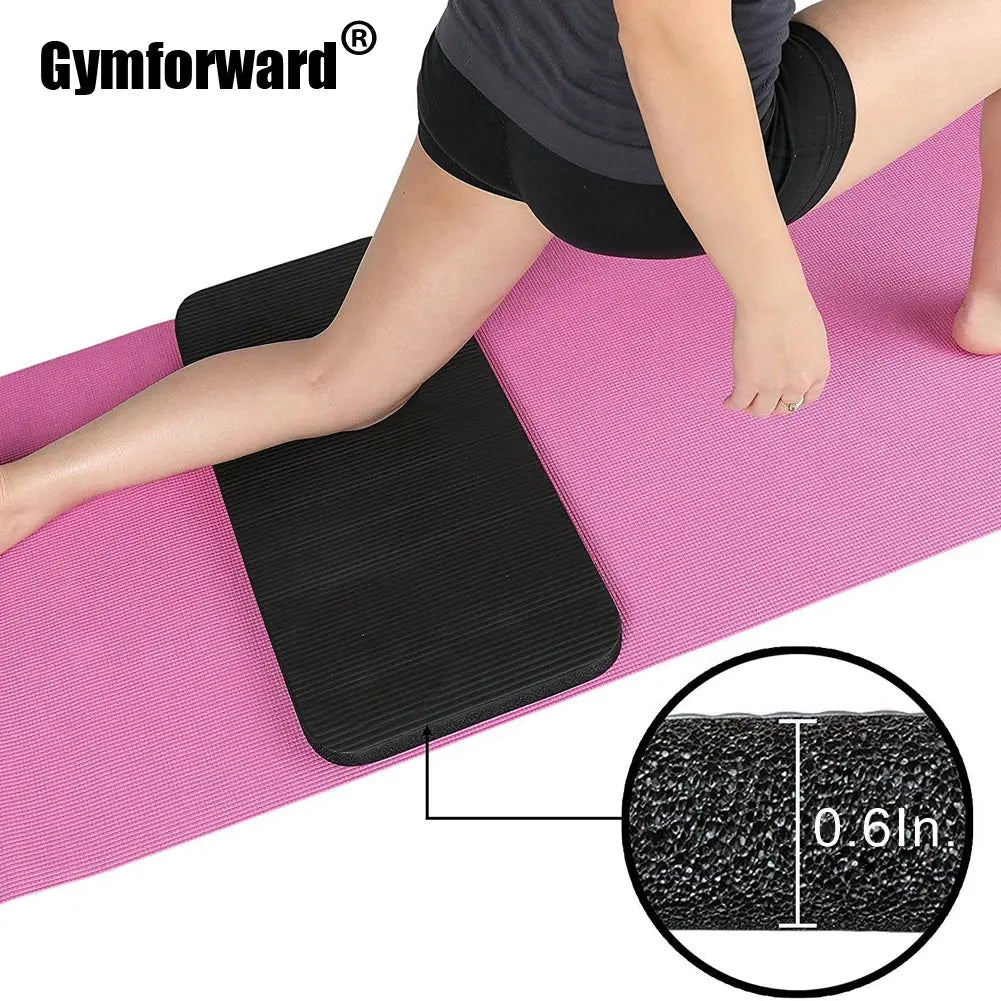 1.5cm Extra Thick Yoga Knee Pad Non-slip Foam Yoga Pads Fitness Crossfit Pilate Mat Workout Sport Plank Cushion Gym Equipment - Nova Trendz