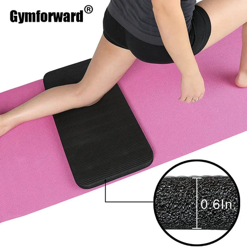 1.5cm Extra Thick Yoga Knee Pad Non-slip Foam Yoga Pads Fitness Crossfit Pilate Mat Workout Sport Plank Cushion Gym Equipment - Nova Trendz