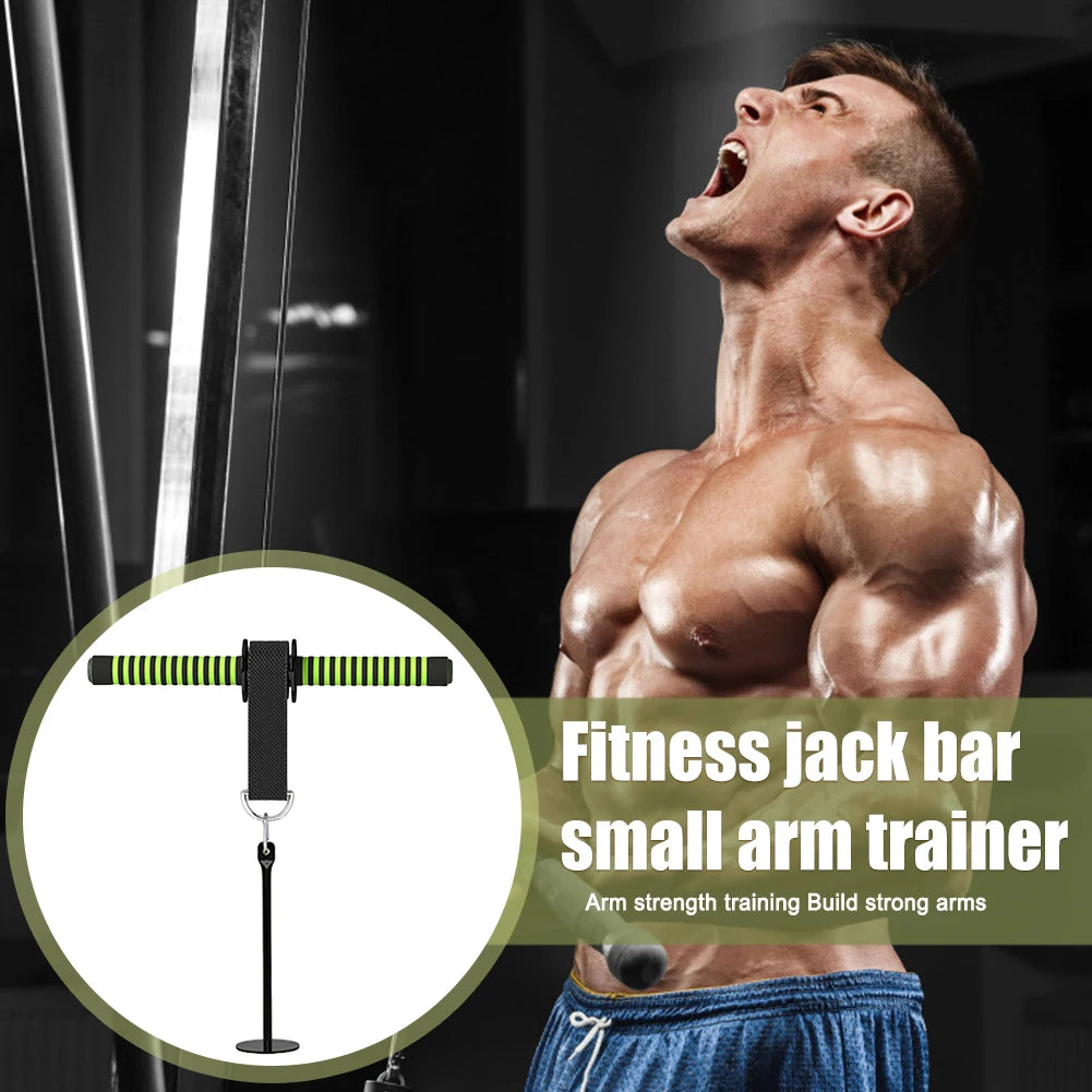 Forearm Roller Trainer Wrist Forearm Blaster Arm Muscle Strength Trainer Exerciser Fitness Equipment Home Gym Workout Accessory