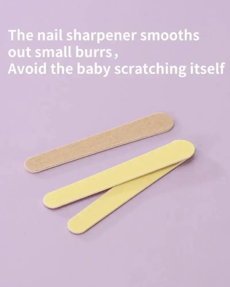 6Pcs/set Newborn Baby Care Kit Cleaning Supplies Head Comb Brush Scissors Nasal Aspirator Nail Clipper Sharpener Tool Package Nova Trendz