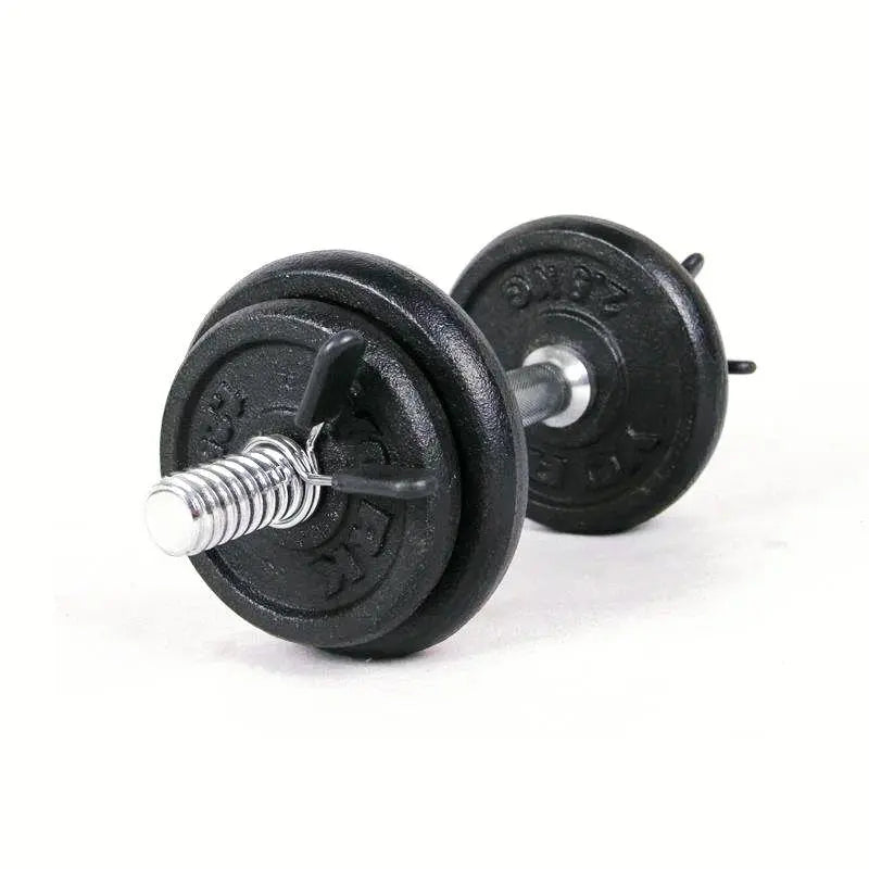 2pcs/lot 25/28/30mm Barbell Clamp Spring Collar Clip Gym Dumbbell Lock Standard Weight Lifting Kit Fitness Body Building Workout Nova Trendz