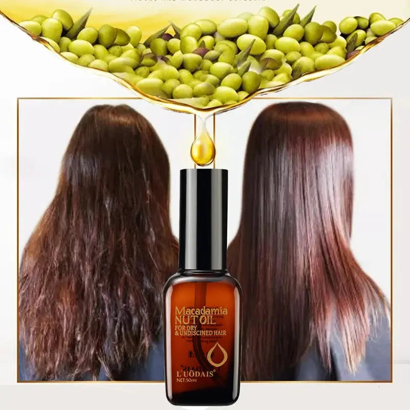 Hair & Scalp Care Essential Oil Treatment for Moisturizing Soft Hair Pure Argan Oil Dry Hair Repair Multi-functional Nova Trendz