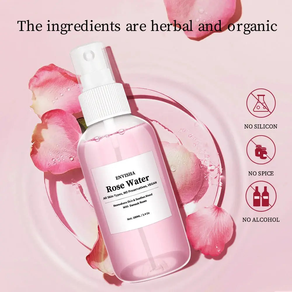 ENVISHA Rose Water Toner for Face, Rose Water Facial Toner for Hydrating Skin Care - Nova Trendz