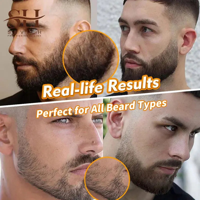 Waterproof Beard Pen Filler Men Moustache Coloring Pen Beard Coloring Filling Enhancer Black Fiber Hair Beard Stuffing Pen Tool Nova Trendz