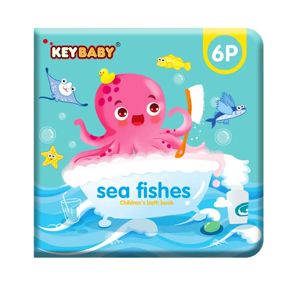 Baby Bath Book Cognitive Early Education Books Unbreakable Children's Enlightenment Object Recognition Educational ToyStory Gift - Nova Trendz