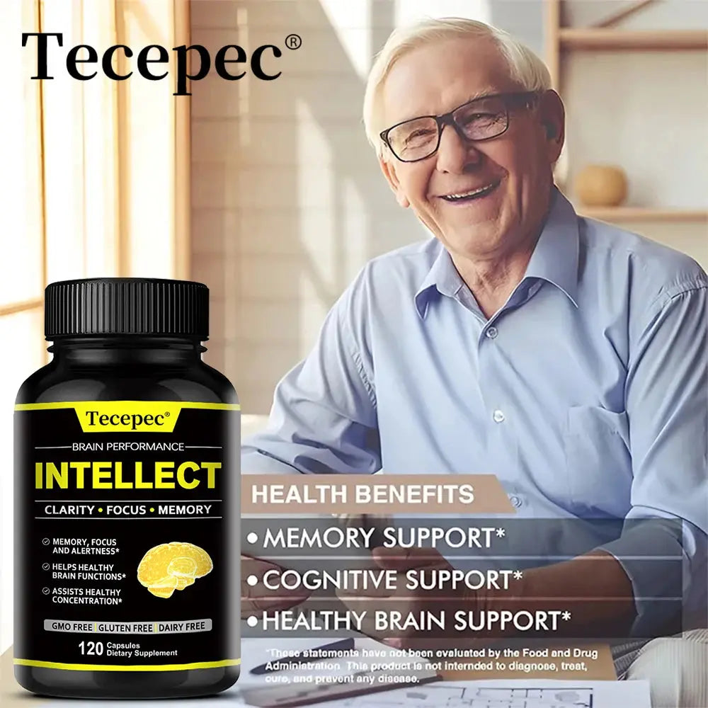 Nootropics - Support healthy brain function, help fight mental dullness and brain fog, and slow brain aging Nova Trendz