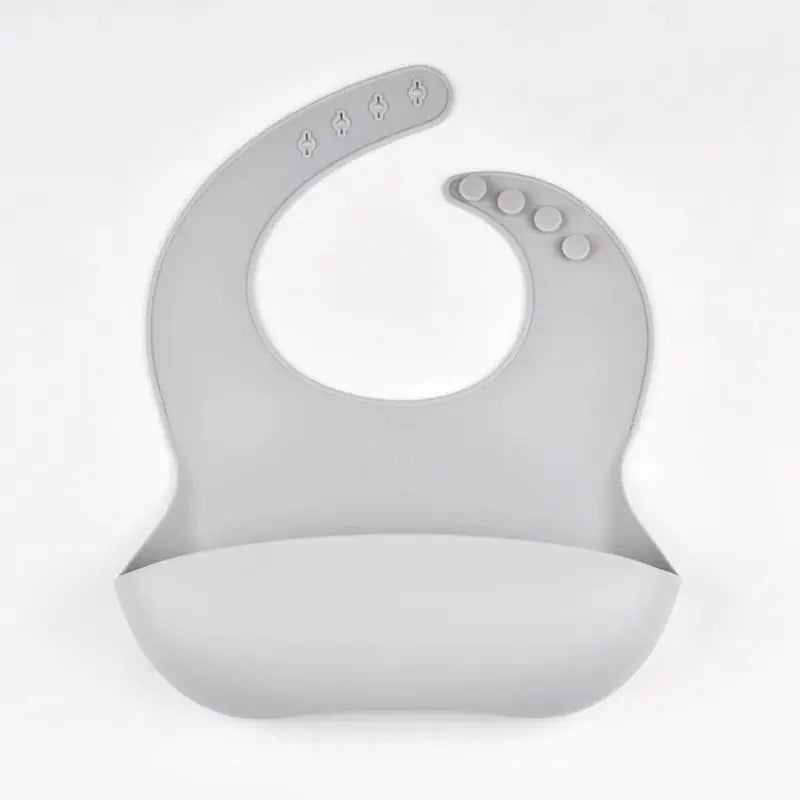 Baby Silicone Tray Bib Waterproof Soft 4-speed Adjustable Bibs Newborn Eating Food Isolate Dirt Feeding Saliva Pocke Kids Stuff Nova Trendz