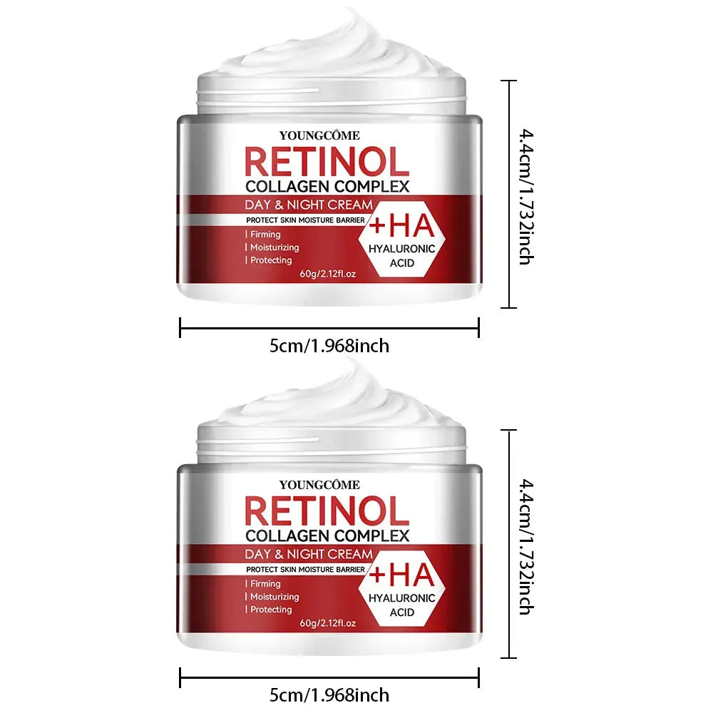 Retinol Collagen Facial Care Moisturizing Cream Deep Hydration  Suitable for dry Aging Face Cream Moisturizing Skin Repair - Nova Trendz