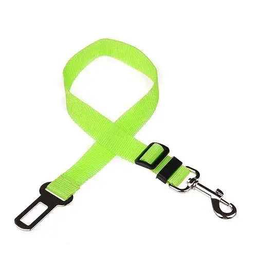 Dog Harness Lead Clip Safety Lever Traction Dog Collars Dogs Accessoires Adjustable Pet Cat Dog Car Seat Belt Pet Seat Vehicle Nova Trendz