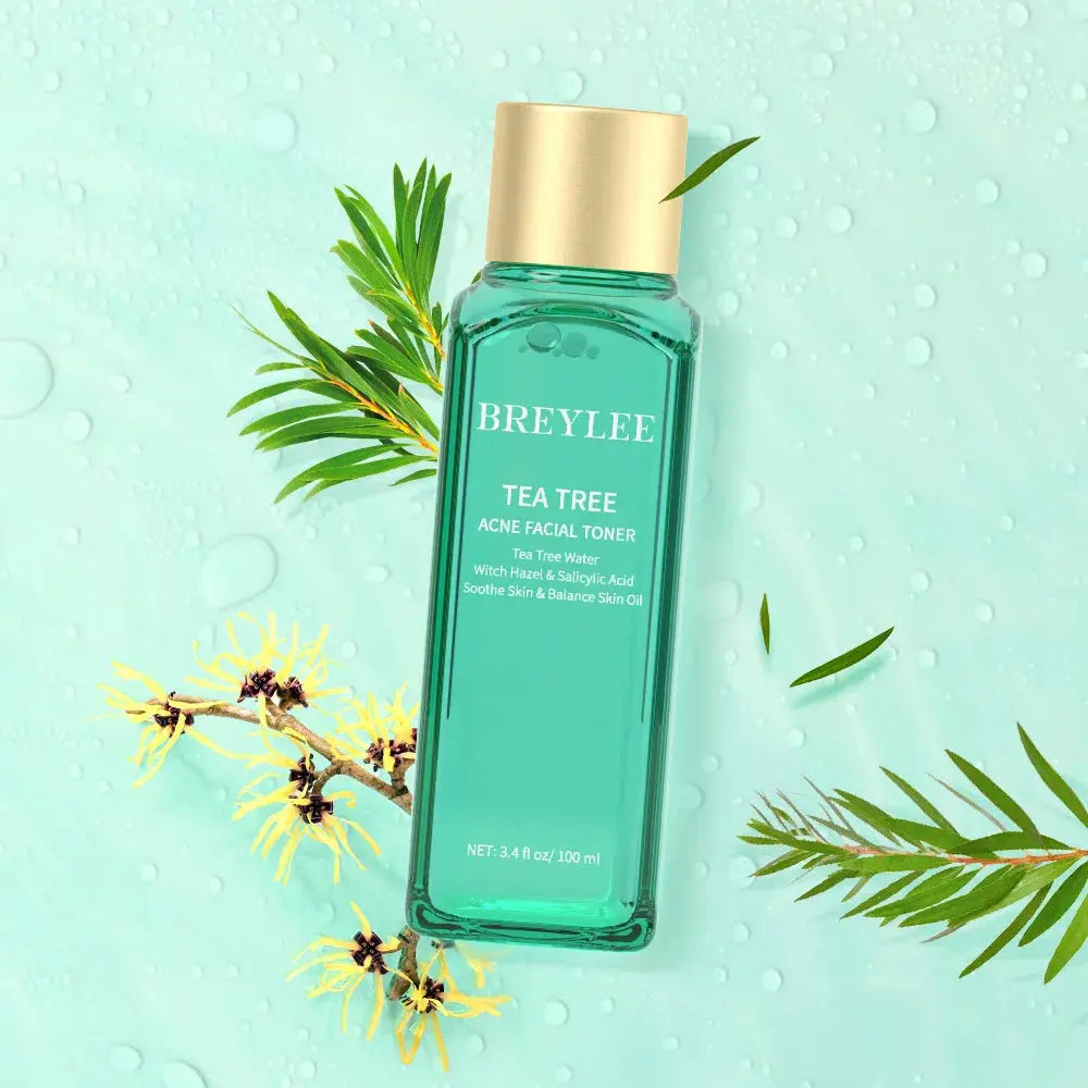 BREYLEE Acne Treatment Set 4pcs Facial Cleanser Toner Serum Cream Skin care Nova Trendz