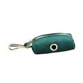 Green Velvet Dog Collar And Leash Set For Dogs Custom Engraved Nameplate Pet Supplies Dog Leash velvet43 - Nova Trendz