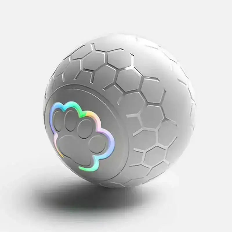 Smart Dog Toy Ball Electronic Interactive Pet Toy Ball USB Automatic Bouncing Rolling Toy Ball With RGB Lights Puppy Cat Product - Nova Trendz