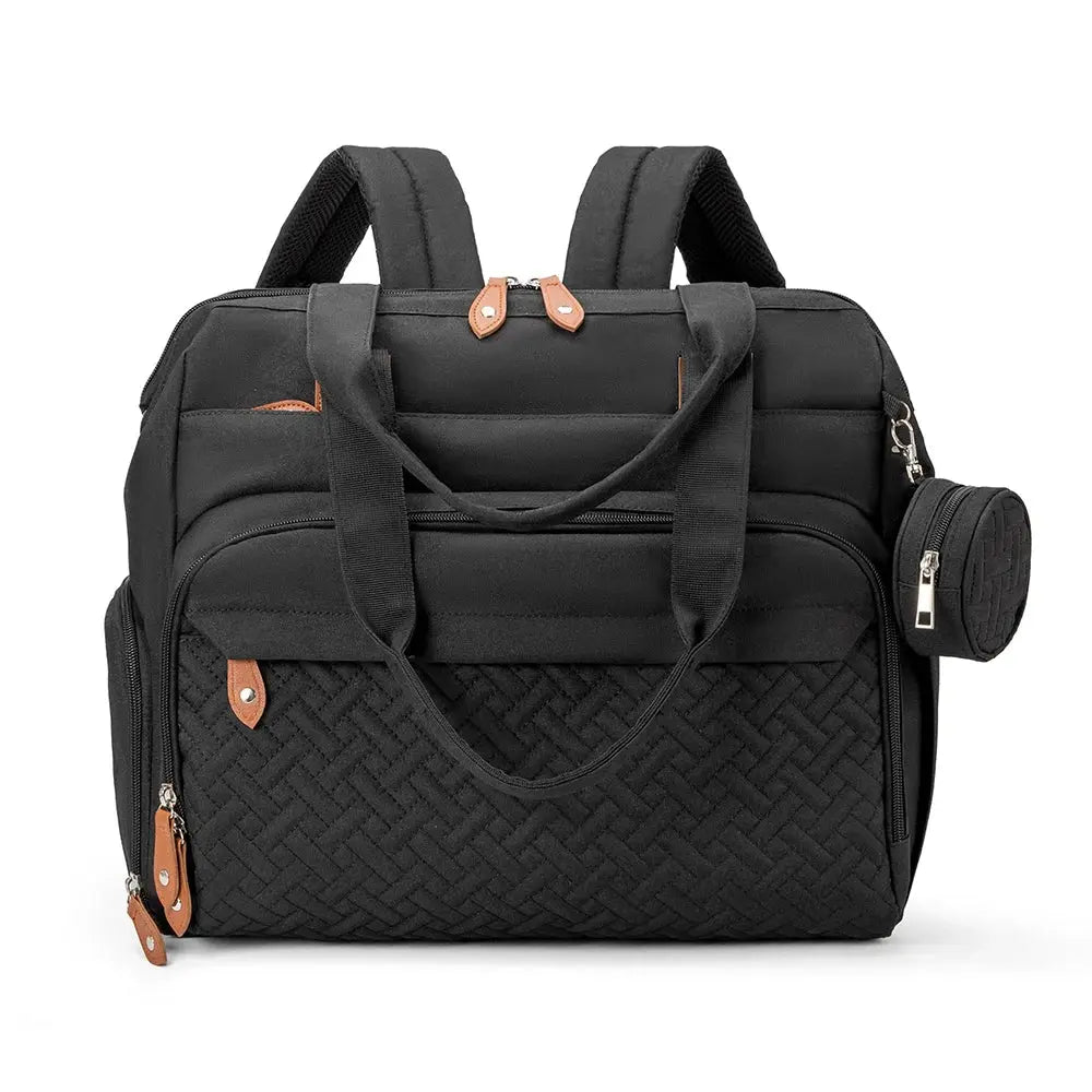 PANGDUBE Diaper Bags with 1pc Pacifier Bag Dad Mom Backpack for Travel Mommy Backpack for Baby Accessories Maternity Bag Nova Trendz