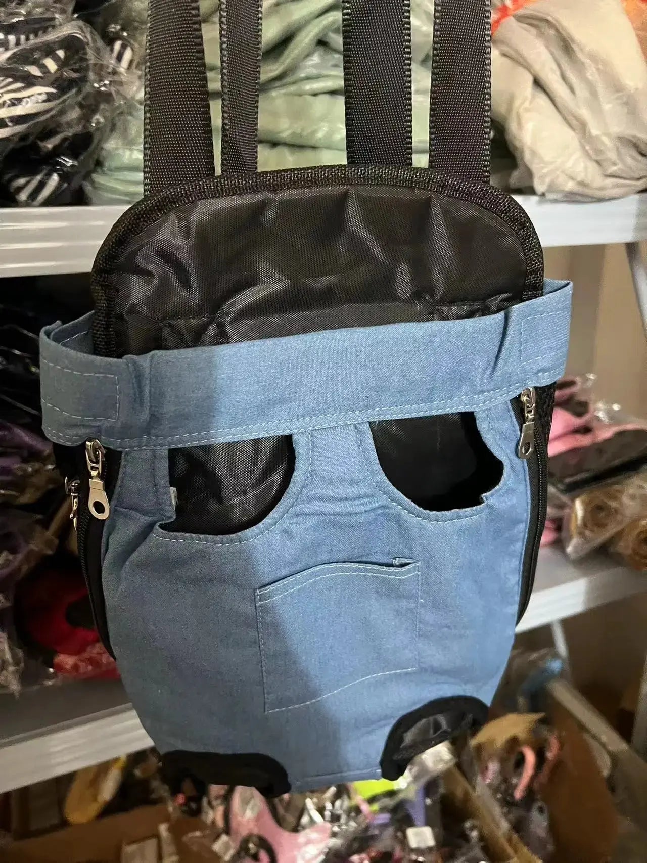 Adjustable Cat Carrier Bag Pet Double Shoulder Backpack Portable Bag Outdoor Travel Camping Hiking Cat Bag Dog Bag - Nova Trendz