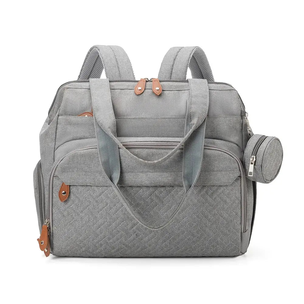 PANGDUBE Diaper Bags with 1pc Pacifier Bag Dad Mom Backpack for Travel Mommy Backpack for Baby Accessories Maternity Bag Nova Trendz