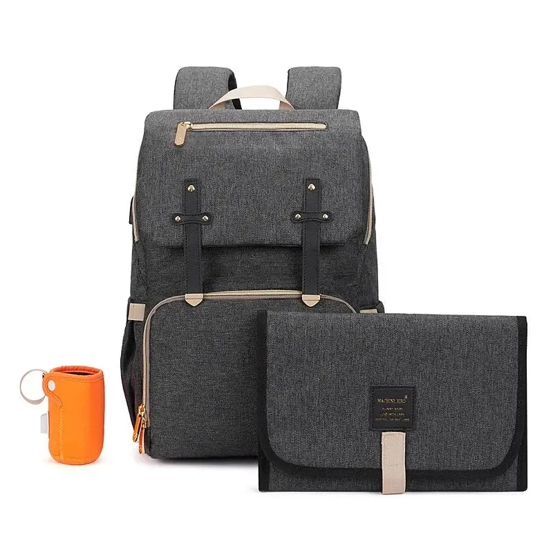 Fashion New Baby Diaper Bag Backpack Multifunctional Diaper Bag Organizer with Thermal Milk Bottle Bag Baby Bags for Mom Nova Trendz