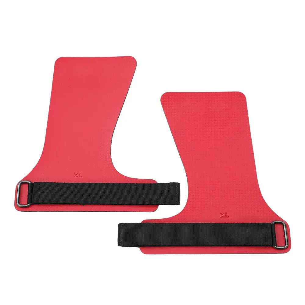 A Pair of Carbon No Finger Hole Hand Grips for Crossfit Pull Ups Cross Training Kettlebell Gymnastics Workout Palm Protector Nova Trendz