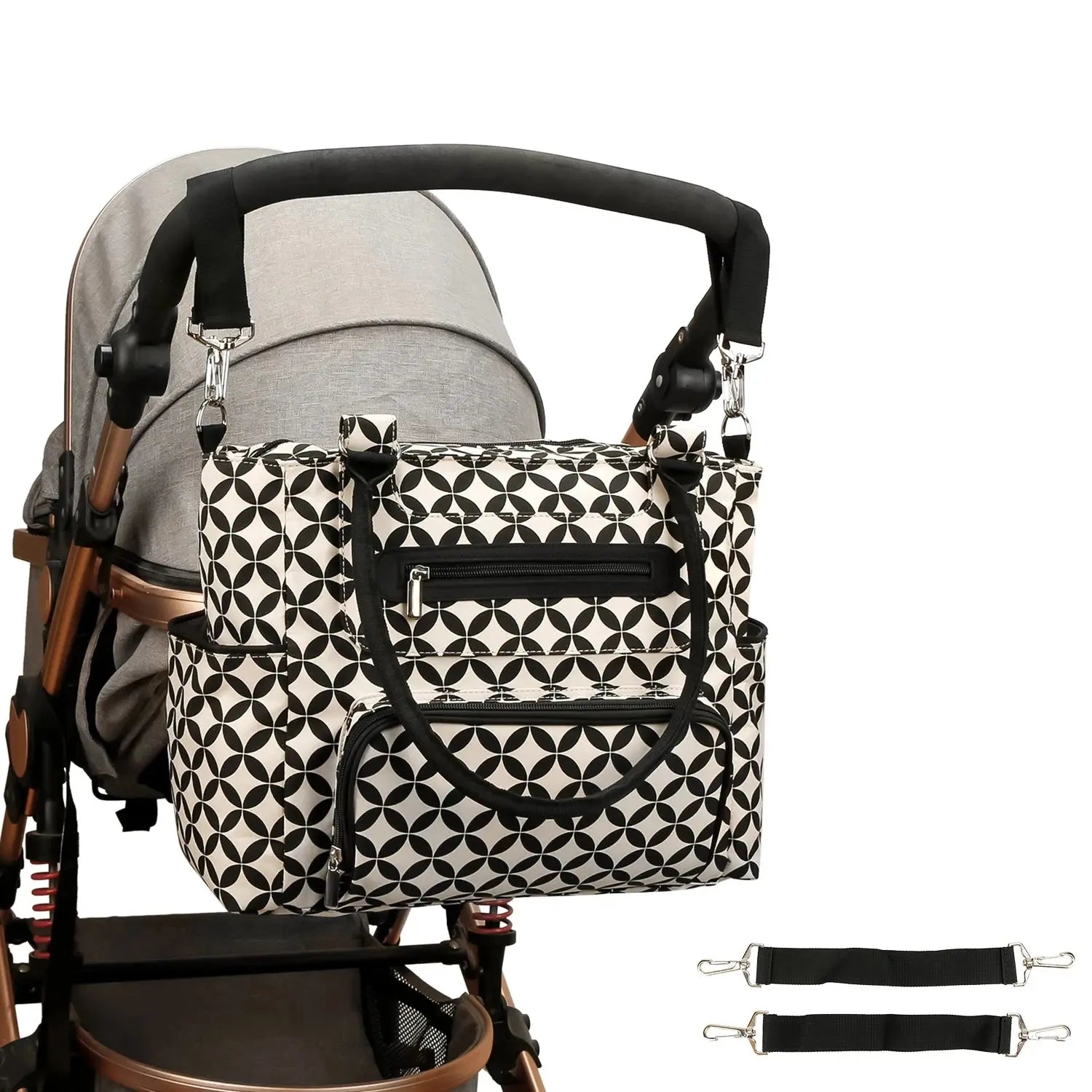 7pcs Nappy Changing Bag Set,Multifunction Mummy Tote Bag Baby Changing Bag Shoulder Handbag Travel Diaper Bag Nova Trendz