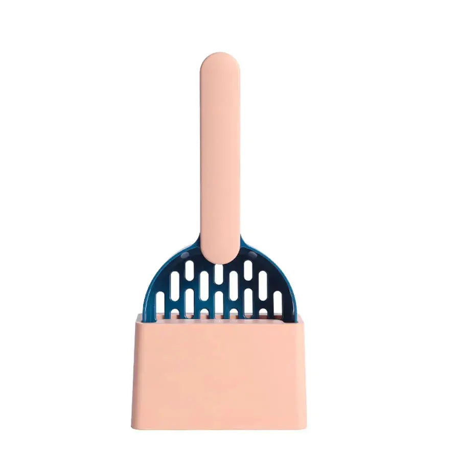 Advanced Cat Litter Shovel Set, Kitten Poop Cleaning Pet Shovel Cleaning Toilet Set, Convenient Cleaning Poop - Durable and Lightweight Pet Cleaning Tool Set - Nova Trendz