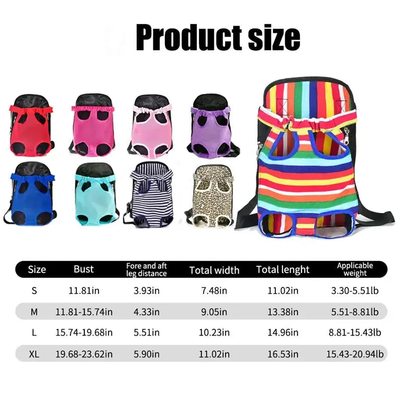 Adjustable Cat Carrier Bag Pet Double Shoulder Backpack Portable Bag Outdoor Travel Camping Hiking Cat Bag Dog Bag - Nova Trendz