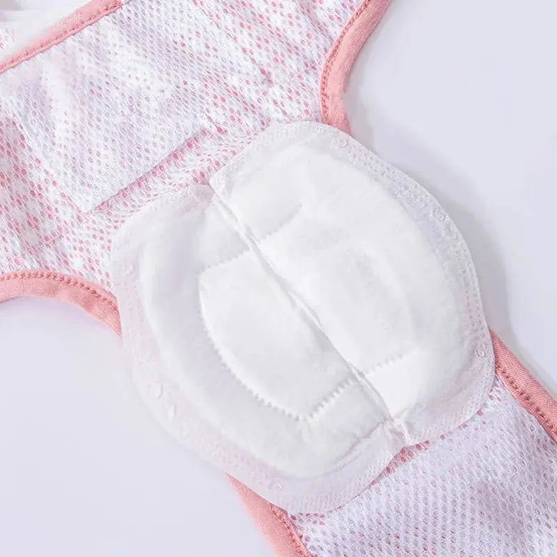Washable Female Dog Diapers Suspenders Plaid Pet Physiological Pants Dog Shorts for Small Dogs Pet Products Cute Dog Underwear Nova Trendz