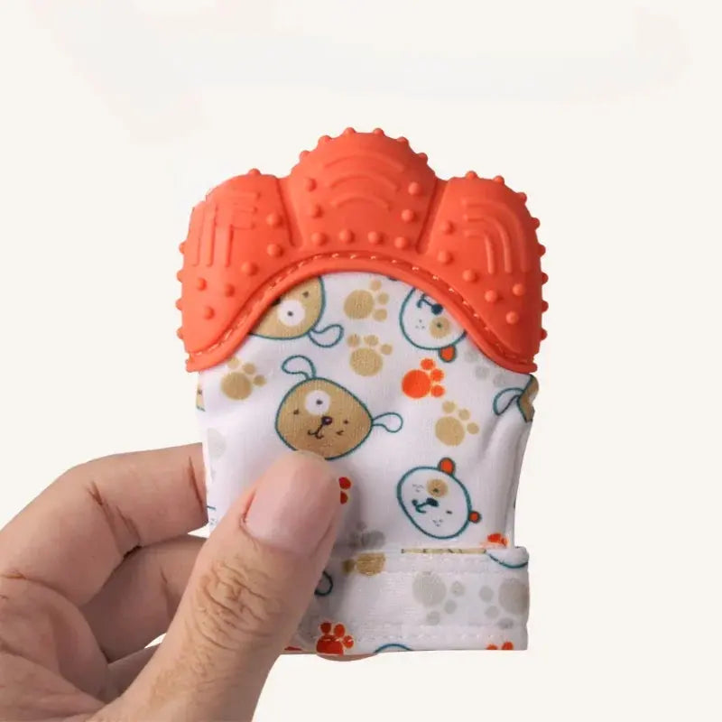 Baby Teething Silicone Gloves Multi-Layer Breathable Chewing Gloves Baby Teething Toys Baby Self Soother Teether Teething Toys Nova Trendz