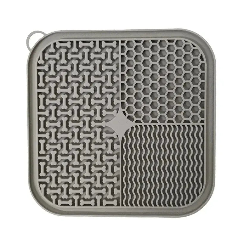 Cat Dog Slow Food Mat Pet Lick Silicone Mat Dog Feeder Supplies Suction Bowl Slow Food Mat Cats Dogs Feeding Supplies Nova Trendz