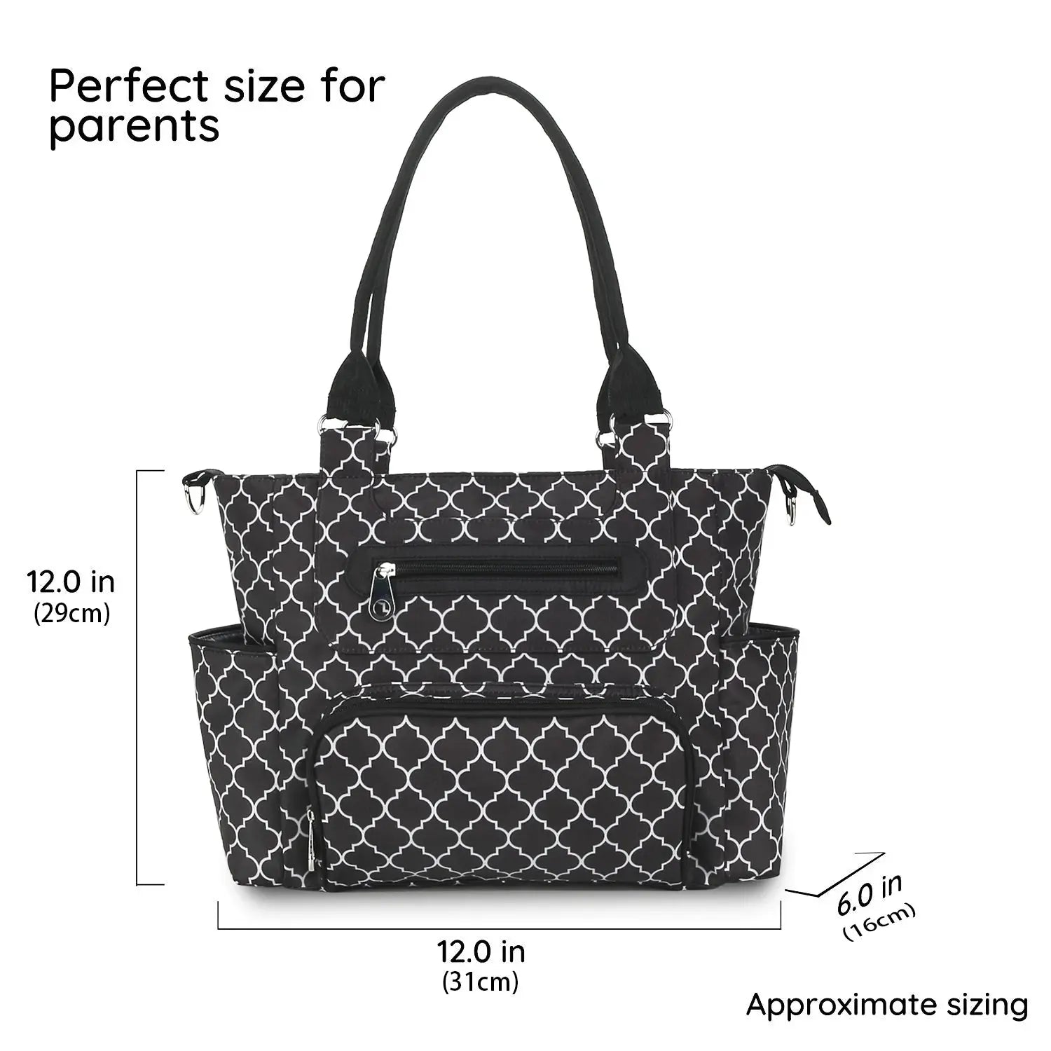 7pcs Nappy Changing Bag Set,Multifunction Mummy Tote Bag Baby Changing Bag Shoulder Handbag Travel Diaper Bag Nova Trendz