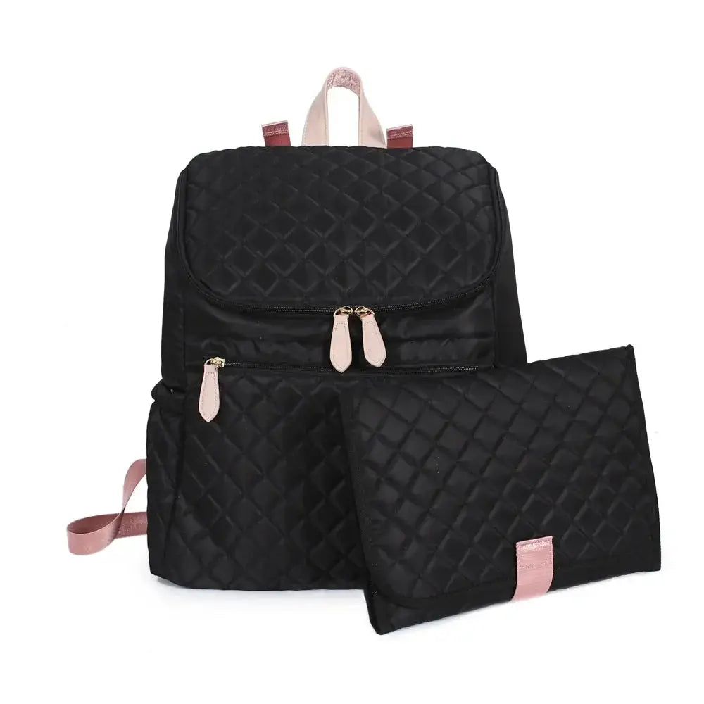 Fashion New Baby Diaper Bag Backpack Multifunctional Diaper Bag Organizer with Thermal Milk Bottle Bag Baby Bags for Mom Nova Trendz