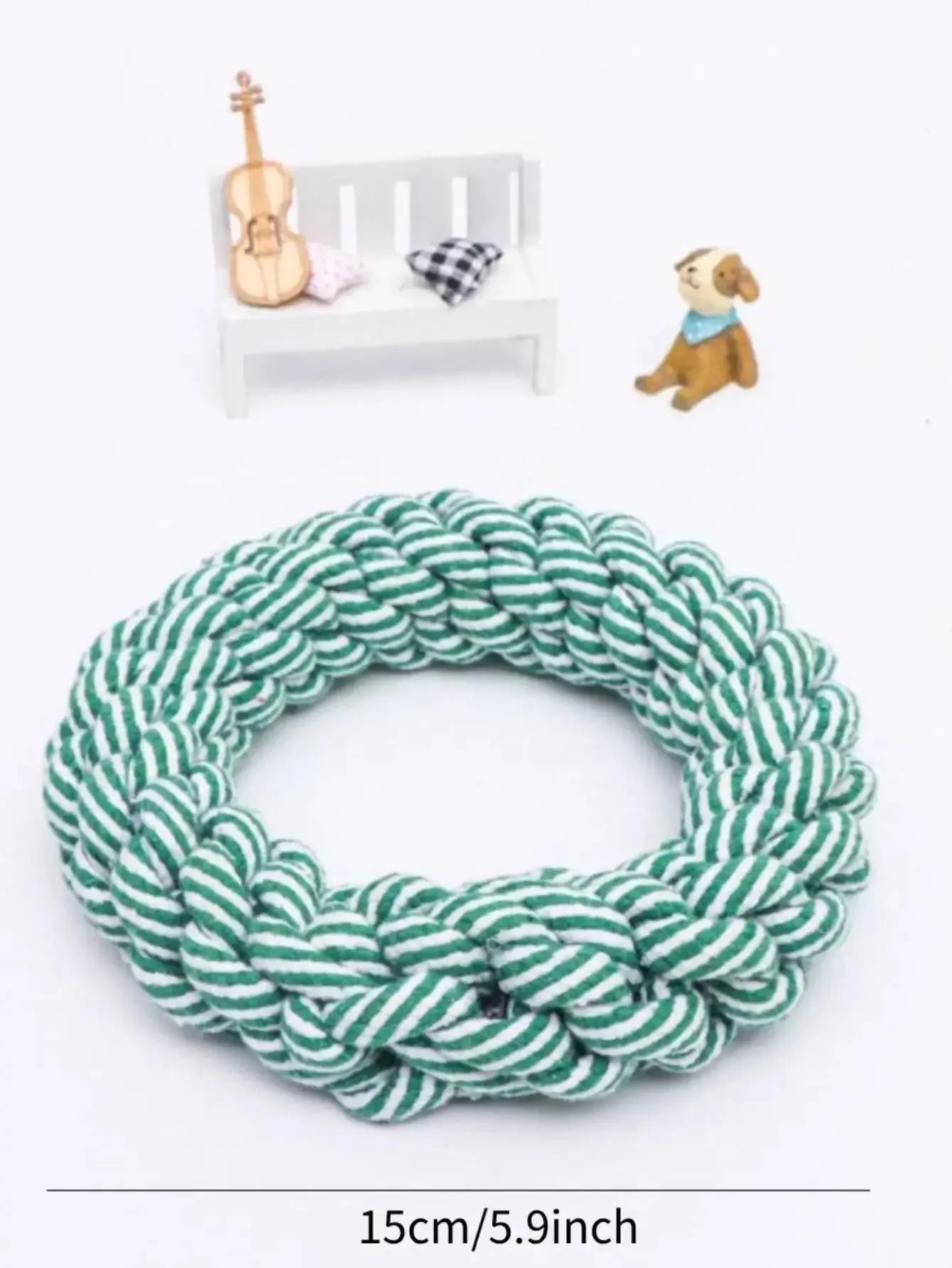 Pet Dog Rope Toy Durable Chew Bite Resistant Pet Toys for Medium Large Dogs Golden Retriever Pitbull Labrador Supplies Nova Trendz