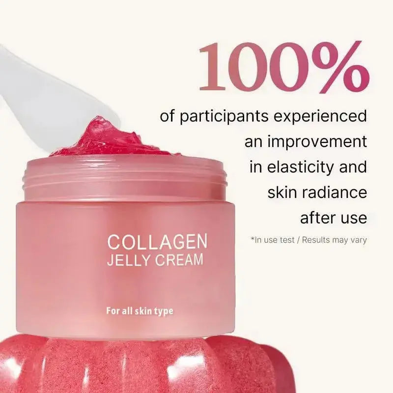 Sakura Mask,Collagen Jelly Cream Niacinamide And Hydrolyzed Collagen Strengthen Skin Barrier Lasting Moisturizing Skin Face Care Nova Trendz