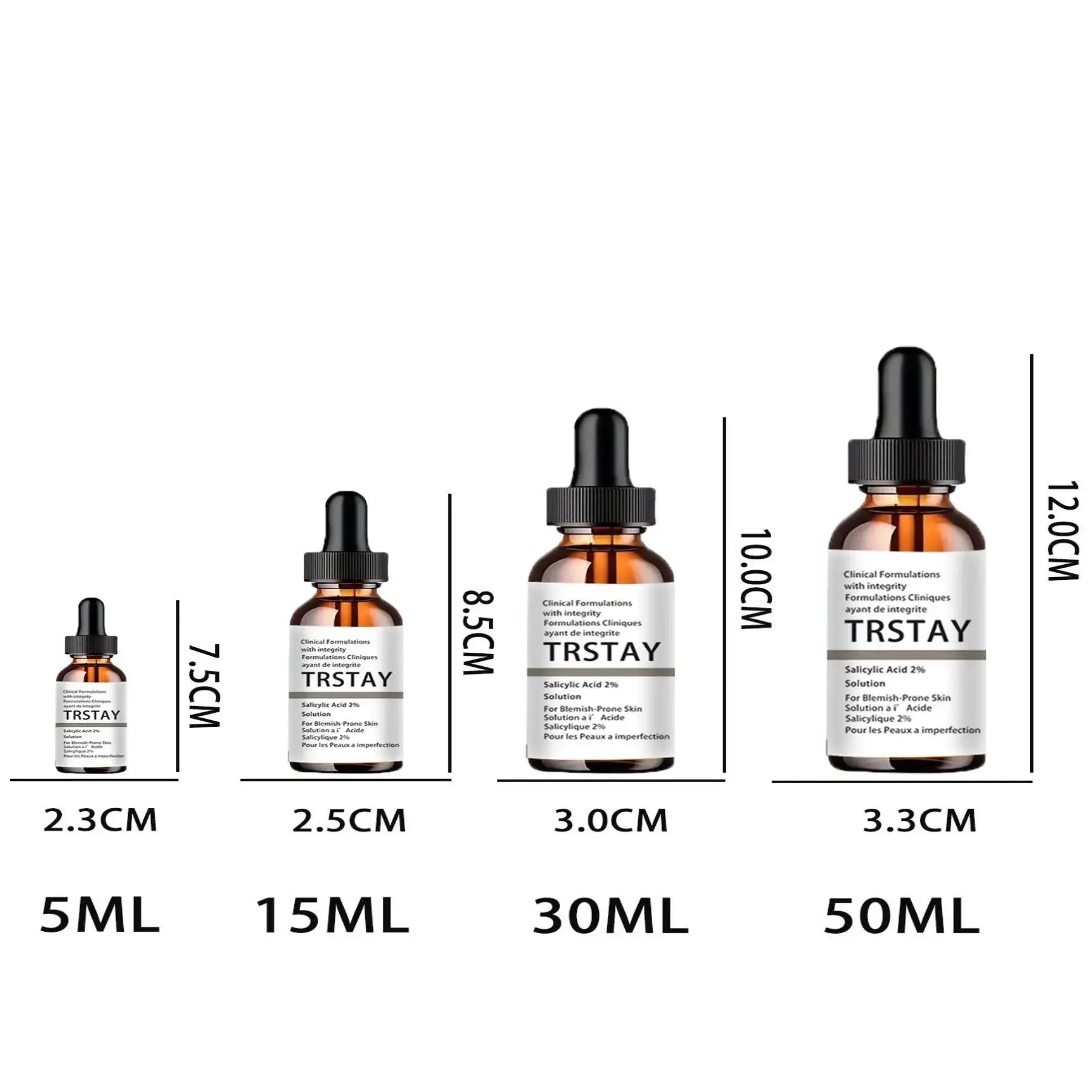 salicylic acid 2% essence can fade spots, shrink pores, brighten skin tone, and control oil Nova Trendz