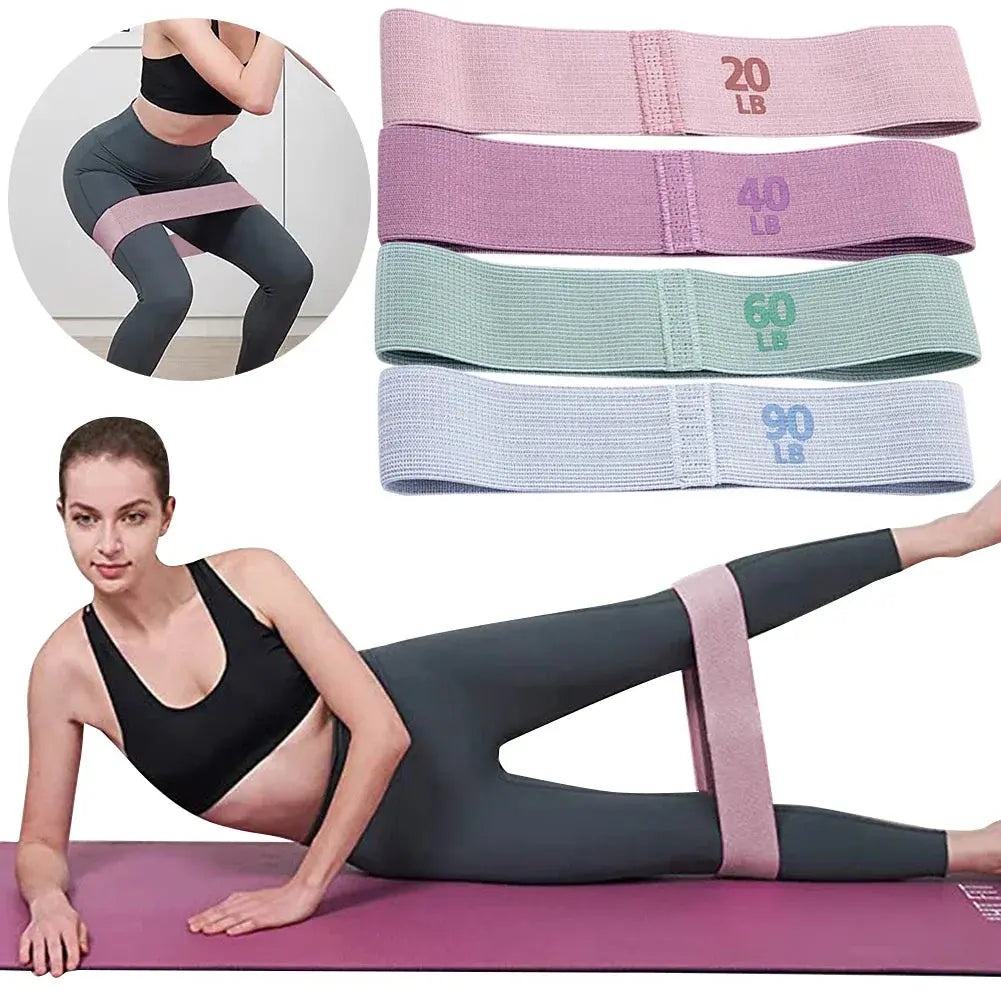 Resistance Bands for Legs and Butt Hip Glute Thigh Booty Bands Elastic Workout Bands Fitness Strips Loops Yoga Gym Equipment Nova Trendz