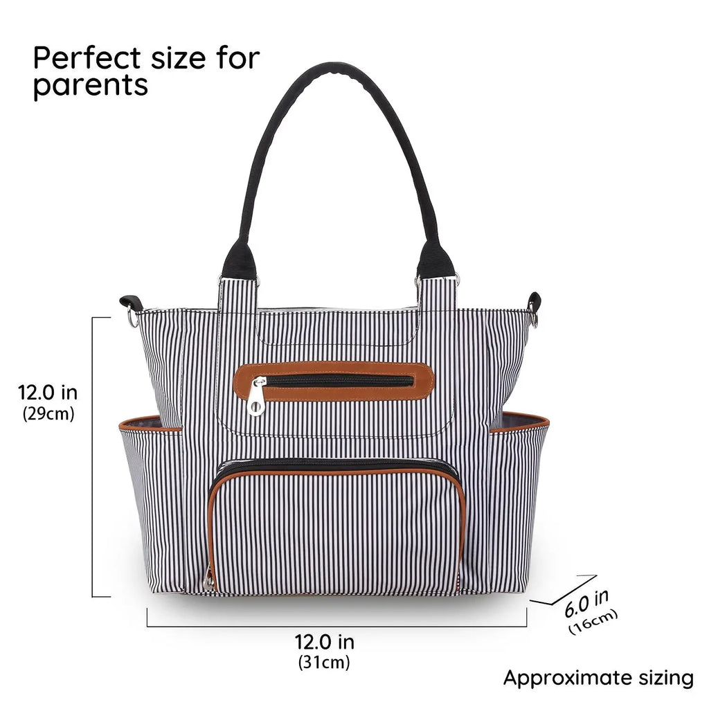 7pcs Nappy Changing Bag Set,Multifunction Mummy Tote Bag Baby Changing Bag Shoulder Handbag Travel Diaper Bag Nova Trendz