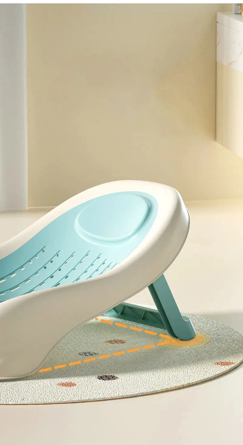 Simple Baby Bath Tub Rack Foldable Bathtub for Babies Bathtubs Anti Slip Holder Newborn Shower Net Seat Infants Care Accessories Nova Trendz