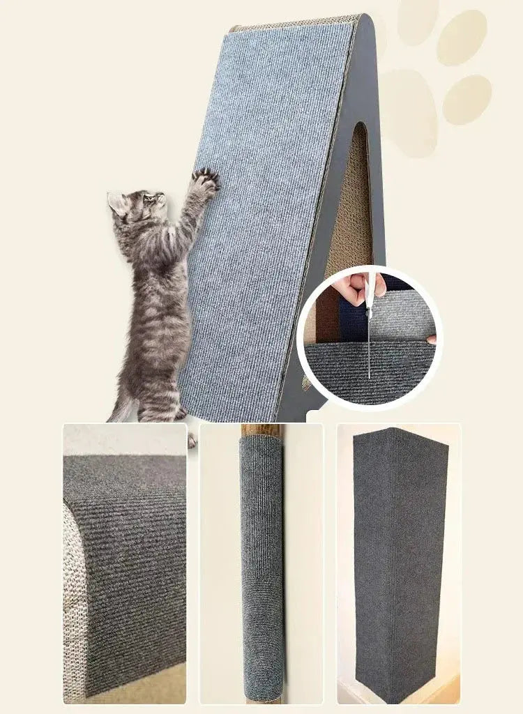 Cats Scratching Mat Accessories for Cats Sofa Tape Self Adhesive Carpet Cats Pet Products Tower Scratcher Post Scraper Supplies - Nova Trendz