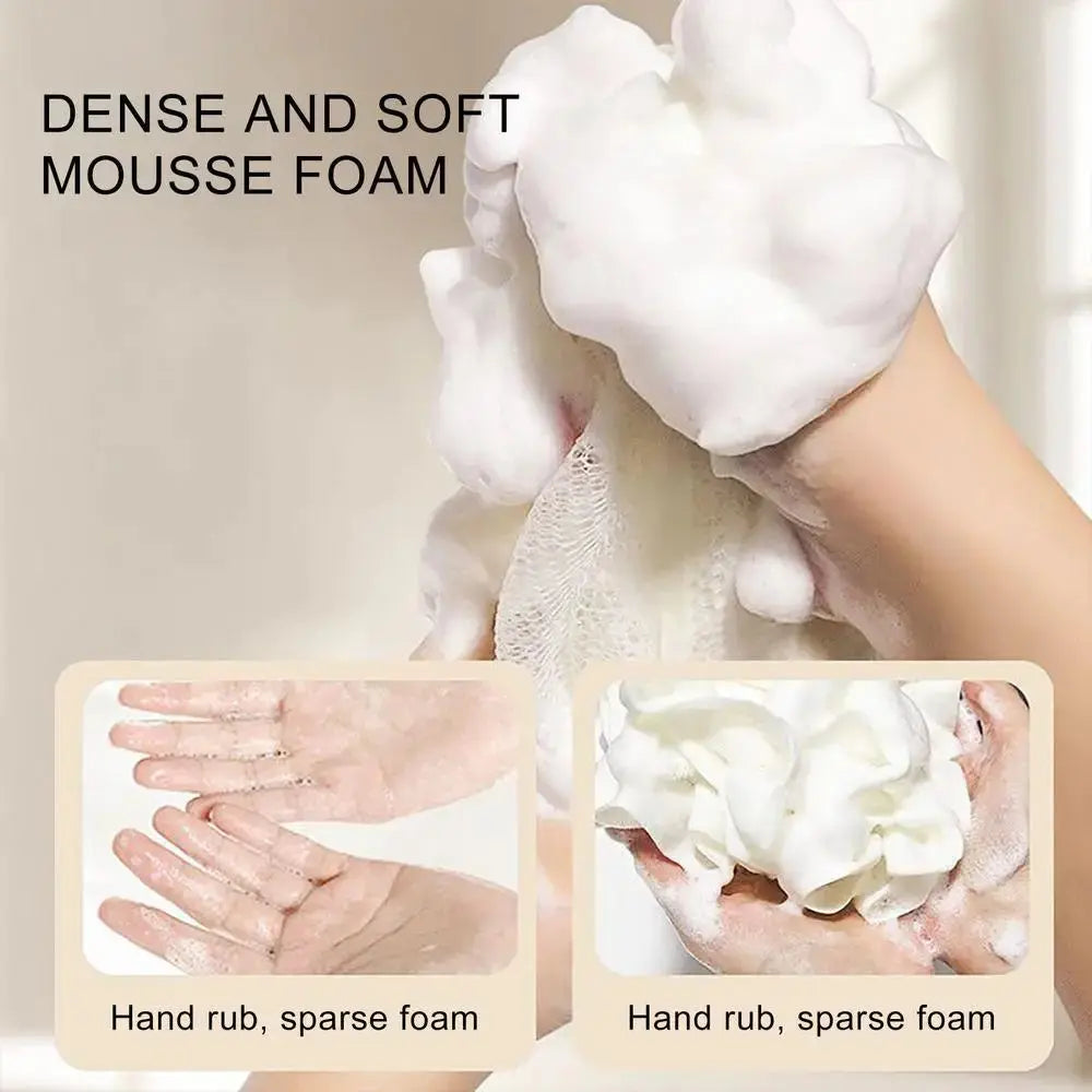 Bath Sponge 2 In 1 Body Sponge With Soap Pouch Multifunctional Bathroom Accessories For Skin Care Daily Use Travel Spa Nova Trendz