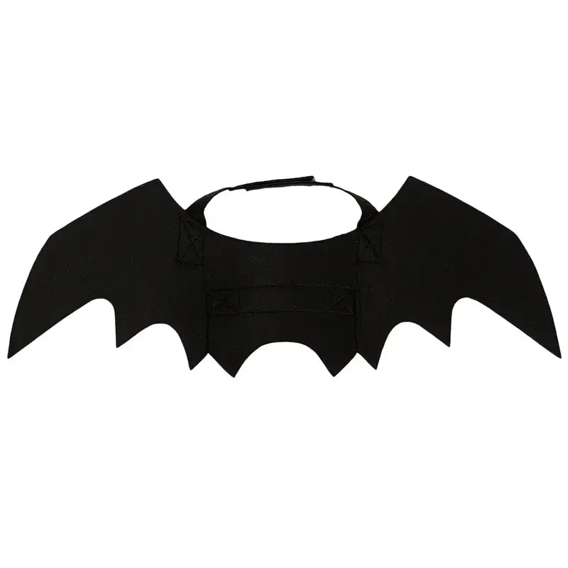 Dog Cat Bat Wings for Halloween Party Decoration, Pet Collar Leads Cosplay Bat Costume,Cute Puppy Cat Dress Up Accessories - Nova Trendz