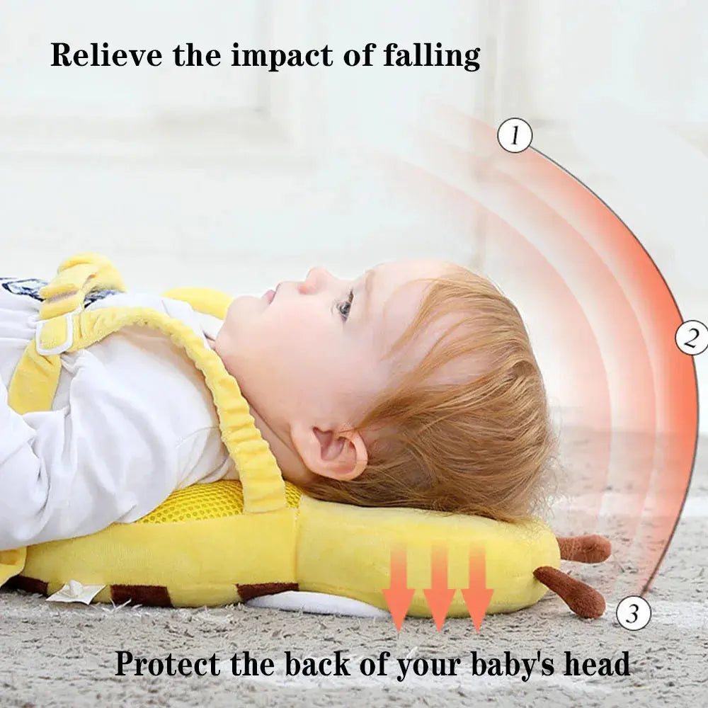 Toddler Baby Head Protector Cushion Backpack Wear Protection Adjustable Infant  Safety Back for Baby Walkers Protective Head Nova Trendz
