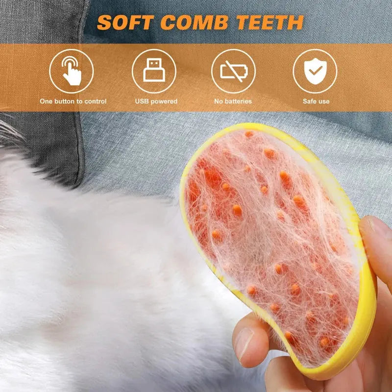 3IN1 Water Steam Brush Pets Grooming for Dogs Steam Cats Comb Brush for Cats with Vaporizer Anti-scratch Spray Accessories Cats - Nova Trendz